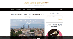 Desktop Screenshot of luckysophie.com
